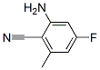 2-Amino-4-fluoro-6-methlbenzonitrile Structure,159020-76-5Structure