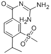 N-(diaminomethylene)-4-isopropyl-3-(methylsulfonyl)benzamide Structure,159138-80-4Structure