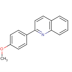 Quinoline, 2-(4-methoxyphenyl)-Structure,16032-40-9Structure Quinoline, 2-(4-methoxyphenyl)- Structure,16032-40-9Structure