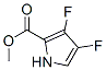 1H-pyrrole-2-carboxylicacid,3,4-difluoro-,methylester(9ci) Structure,160561-79-5Structure