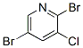 2,5-Dibromo-3-chloropyridine Structure,160599-70-2Structure