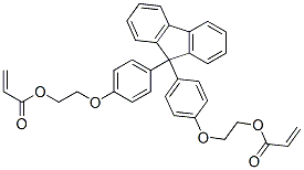 9,9-Bis[4-(2-acryloyloxyethyloxy)phenyl]fluorene Structure,161182-73-6Structure