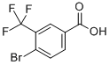 4-Bromo-3-(trifluoromethyl)benzoic acidStructure,161622-14-6Structure 4-Bromo-3-(trifluoromethyl)benzoic acid Structure,161622-14-6Structure