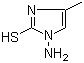 2H-Imidazole-2-thione, 1-amino-1,3-dihydro-4-methyl-Structure,16163-48-7Structure 2H-Imidazole-2-thione, 1-amino-1,3-dihydro-4-methyl- Structure,16163-48-7Structure