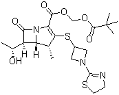 Tebipenam pivoxil Structure,161715-24-8Structure