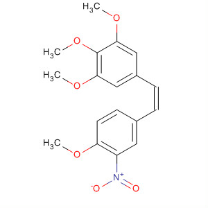 (Z)-1-(4-methoxy-3-nitrophenyl)-2-(3,4,5-trimethoxyphenyl)etheneStructure,162705-13-7Structure (Z)-1-(4-methoxy-3-nitrophenyl)-2-(3,4,5-trimethoxyphenyl)ethene Structure,162705-13-7Structure