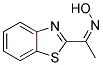 Ethanone, 1-(2-benzothiazolyl)-, oxime (9ci)Structure,1629-79-4Structure Ethanone, 1-(2-benzothiazolyl)-, oxime (9ci) Structure,1629-79-4Structure