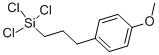 3-(P-methoxyphenyl)propyltrichlorosilane Structure,163155-57-5Structure