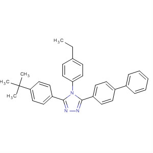 3-[1,1-聯(lián)苯]-4-基-5-[4-(1,1-二甲基乙基)苯基]-4-(4-乙基苯基)-4H-1,2,4-噻唑結(jié)構(gòu)式_163226-12-8結(jié)構(gòu)式