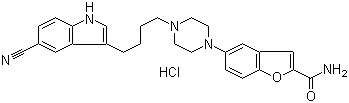 Vilazodone Structure,163521-08-2Structure