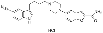 VilazodoneiStructure,163521-12-8Structure Vilazodonei Structure,163521-12-8Structure