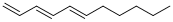 1,3,5-UndecatrieneStructure,16356-11-9Structure 1,3,5-Undecatriene Structure,16356-11-9Structure