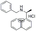(S)-n-芐基-1-(1-萘)乙胺鹽酸鹽結(jié)構(gòu)式_163831-66-1結(jié)構(gòu)式
