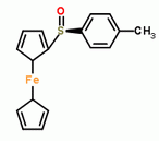 (S)-(對甲苯亞砜基)二茂鐵結(jié)構(gòu)式_164297-25-0結(jié)構(gòu)式