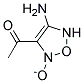 Ethanone, 1-(4-amino-2-oxido-1,2,5-oxadiazol-3-yl)-(9ci)Structure,164926-69-6Structure Ethanone, 1-(4-amino-2-oxido-1,2,5-oxadiazol-3-yl)-(9ci) Structure,164926-69-6Structure