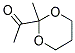 Ethanone, 1-(2-methyl-1,3-dioxan-2-yl)-(9ci)Structure,165544-13-8Structure Ethanone, 1-(2-methyl-1,3-dioxan-2-yl)-(9ci) Structure,165544-13-8Structure