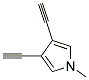 (9ci)-3,4-二乙炔-1-甲基-1H-吡咯結構式_166756-37-2結構式