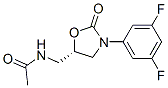 (S)-n-[[3-(3,5-二氟苯基)-2-氧代-5-噁唑]甲基]乙酰胺結構式_167010-30-2結構式