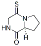 (S)-(9CI)-六氫-4-硫氧代吡咯并[1,2-a]吡嗪-1(2H)-酮結(jié)構(gòu)式_167391-75-5結(jié)構(gòu)式