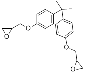 Bisphenol a diglycidyl ether Structure,1675-54-3Structure