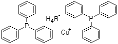 Bis-(triphenylphosphino)-cuprous borohydride Structure,16903-61-0Structure