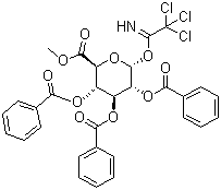 2,3,4-Tri-o-benzoyl-alpha-d-glucuronic acid methyl ester, trichloroacetimidateStructure,169557-99-7Structure 2,3,4-Tri-o-benzoyl-alpha-d-glucuronic acid methyl ester, trichloroacetimidate Structure,169557-99-7Structure
