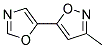 (9ci)-3-甲基-5-(5-噁唑)-異噁唑結(jié)構(gòu)式_169779-51-5結(jié)構(gòu)式
