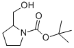 Tert-butyl 2-(hydroxymethyl)pyrrolidine-1-carboxylate Structure,170491-63-1Structure