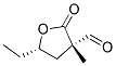 順式-(9ci)-5-乙基四氫-3-甲基-2-氧代-3-呋喃羧醛結(jié)構(gòu)式_170501-56-1結(jié)構(gòu)式