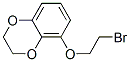 5-(2-Bromoethoxy)-2,3-dihydro-1,4-benzodioxineStructure,1710-62-9Structure 5-(2-Bromoethoxy)-2,3-dihydro-1,4-benzodioxine Structure,1710-62-9Structure