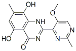 (9ci)-5,8-二羥基-2-(5-甲氧基-2-甲基-4-嘧啶)-7-甲基-4(1H)-喹唑啉酮結(jié)構(gòu)式_171010-60-9結(jié)構(gòu)式