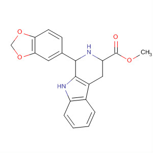 (1S,3s)-1-(1,3-benzodioxol-5-yl)-2,3,4,9-tetrahydro-1h-pyrido[3,4-b]indole-3-carboxylic acid methyl ester Structure,171596-43-3Structure