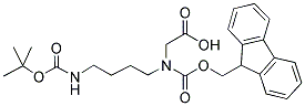 Fmoc-abg(boc)-oh結構式_171856-09-0結構式