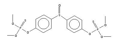 雙硫磷-亞砜結構式_17210-55-8結構式