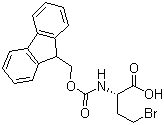 (S)-Fmoc-2-氨基-4-溴丁酸結(jié)構(gòu)式_172169-88-9結(jié)構(gòu)式