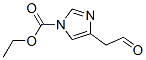 1H-imidazole-1-carboxylic acid, 4-(2-oxoethyl)-, ethyl esterStructure,172498-95-2Structure 1H-imidazole-1-carboxylic acid, 4-(2-oxoethyl)-, ethyl ester Structure,172498-95-2Structure