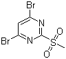 4,6-Dibromo-2-(methylsulfonyl)pyrimidineStructure,172899-12-6Structure 4,6-Dibromo-2-(methylsulfonyl)pyrimidine Structure,172899-12-6Structure