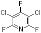 3,5-Dichloro-2,4,6-trifluoropyridineStructure,1737-93-5Structure 3,5-Dichloro-2,4,6-trifluoropyridine Structure,1737-93-5Structure