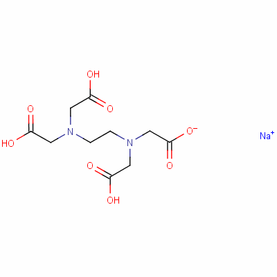 Glycine, n,n-1,2-ethanediylbis[n-(carboxymethyl)-, monosodium saltStructure,17421-79-3Structure Glycine, n,n-1,2-ethanediylbis[n-(carboxymethyl)-, monosodium salt Structure,17421-79-3Structure