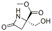 2-Azetidinecarboxylicacid,2-(hydroxymethyl)-4-oxo-,methylester,(s)-(9ci)Structure,174283-17-1Structure 2-Azetidinecarboxylicacid,2-(hydroxymethyl)-4-oxo-,methylester,(s)-(9ci) Structure,174283-17-1Structure