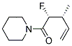 (r*,r*)-(9ci)-1-(2-氟-3-甲基-1-氧代-4-戊烯基)-哌啶結(jié)構(gòu)式_174649-72-0結(jié)構(gòu)式