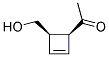 順式-(9ci)-1-[4-(羥基甲基)-2-環(huán)丁烯-1-基]-乙酮結構式_174712-74-4結構式