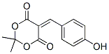 5-[4-羥基亞芐基]-2,2-二甲基-4,6-二氧代-1,3-二噁烷結(jié)構(gòu)式_17474-27-0結(jié)構(gòu)式