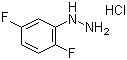 2,5-Difluorophenylhydrazine hydrochlorideStructure,175135-73-6Structure 2,5-Difluorophenylhydrazine hydrochloride Structure,175135-73-6Structure