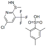 5-氯-2-甲基亞磺?；?3-(三氟甲基)吡啶 2,4,6-三甲基磺酸鹽結(jié)構(gòu)式_175203-07-3結(jié)構(gòu)式