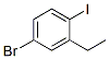 4-溴-2-乙基碘苯結(jié)構(gòu)式_175278-30-5結(jié)構(gòu)式