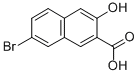 7-Bromo-3-hydroxy-2-naphthoic acid Structure,1779-11-9Structure