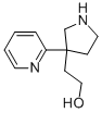 3-Pyrrolidineethanol, 3-(2-pyridinyl)-Structure,178372-19-5Structure 3-Pyrrolidineethanol, 3-(2-pyridinyl)- Structure,178372-19-5Structure
