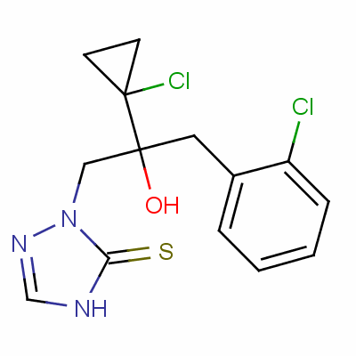 丙硫菌唑結構式_178928-70-6結構式