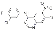 7-Chloro-n-(3-chloro-4-fluorophenyl)--6-nitro-4-quinazolinamineStructure,179552-73-9Structure 7-Chloro-n-(3-chloro-4-fluorophenyl)--6-nitro-4-quinazolinamine Structure,179552-73-9Structure